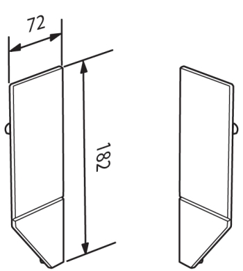 End Cap - Bottom Cladding CAD Drawing